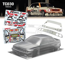 TEAMC RACING BMW M3 E30 Evo2 KAMACHI 190mm RC Body 1/10 Tamiya Kyosho HPI Yokomo