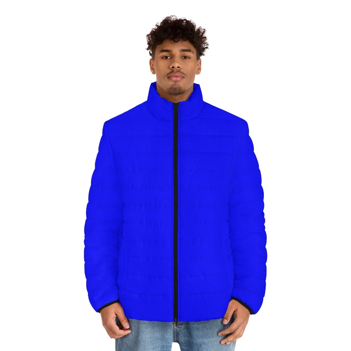Men's Puffer Jacket Blue