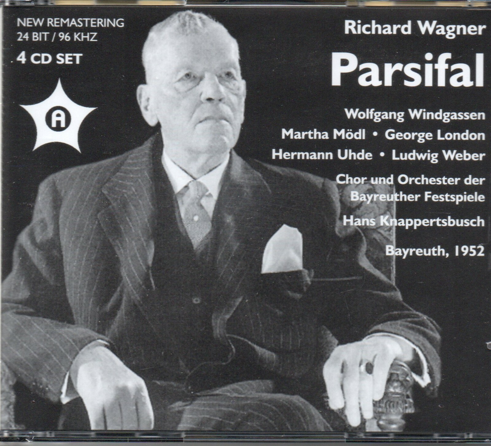 WAGNER - PARSIFAL - WINDGASSEN - MODL -  KNAPPERTSBUSCH - BAYREUTH - 1952