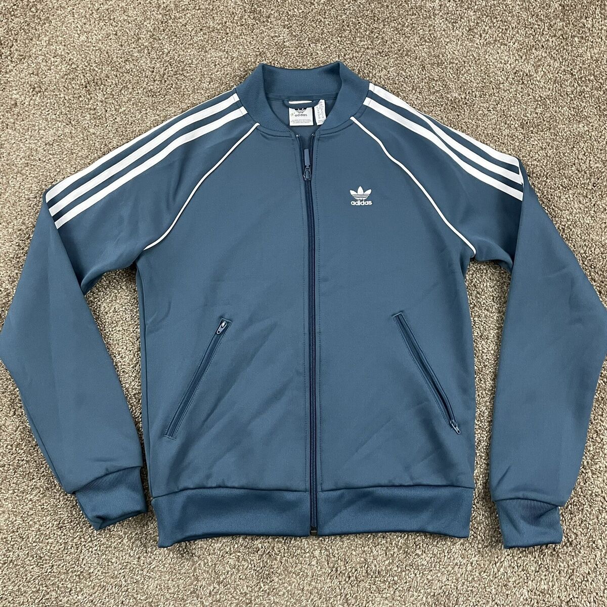 Adidas Originals Superstar TT Women's Track Top Dark Steel Adidas Originals Superstar TT Women's Track Top Dark Steel