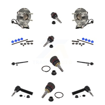 Bearing Upper Lower Ball Joint Outer Inner Tie Rod Link Front Kit (12Pc) For GMC