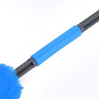 (blue)Wool Paintball Barrel Single Swab Squeegee Buffer Cleaning Accessories Ff
