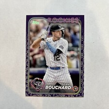 2024 Topps Series 2 Sean Bouchard Team Logo Parallel Colorado Rockies