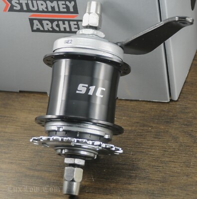 Sturmey Archer S1C Coaster Brake Bike Hub 32h Single Speed Fixie
