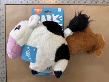 Bark Box Bertha the Cow Dog Toy Cow Giving Birth to Calf Extra Large NEW w/tags