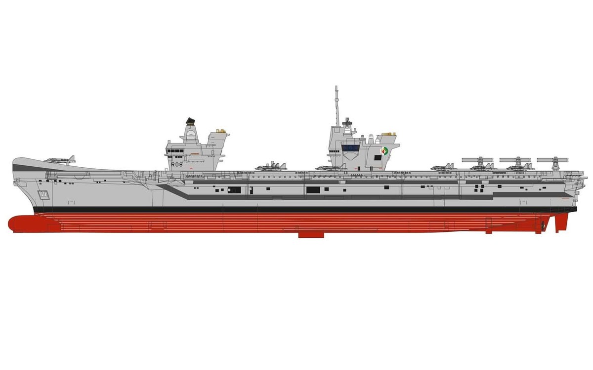 Corgi 1:1250 HMS Queen Elizabeth Aircraft Carrier (R08 Corgi 1:1250 HMS Queen Elizabeth Aircraft Carrier (R08