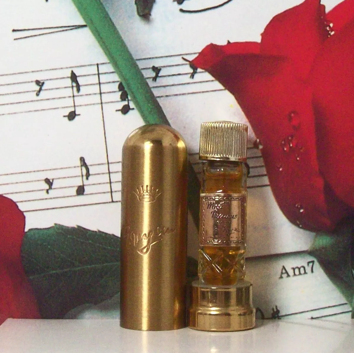 Most Precious Parfum Splash 1 Dram by Evyan. In A Metal Tube