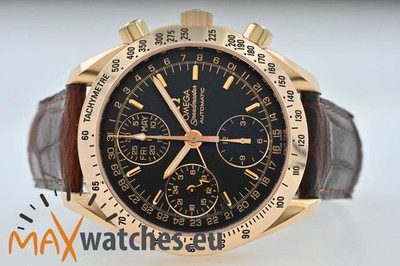 Omega Speedmaster Day Date Triple Date 18k Roségold 3623.50