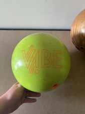 15lbs Radioactive Vibe Ball Used Single Drill Only about 30 games on it