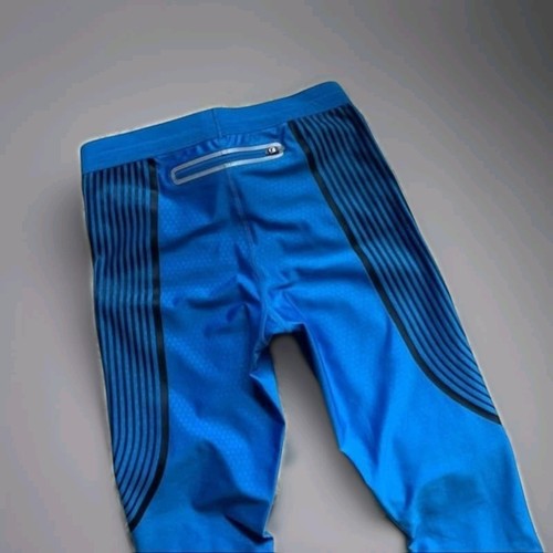Nike Run Sz Small Blue Power Speed Tights $150 MSRP Gym Pants 719784-435 - Picture 11 of 12