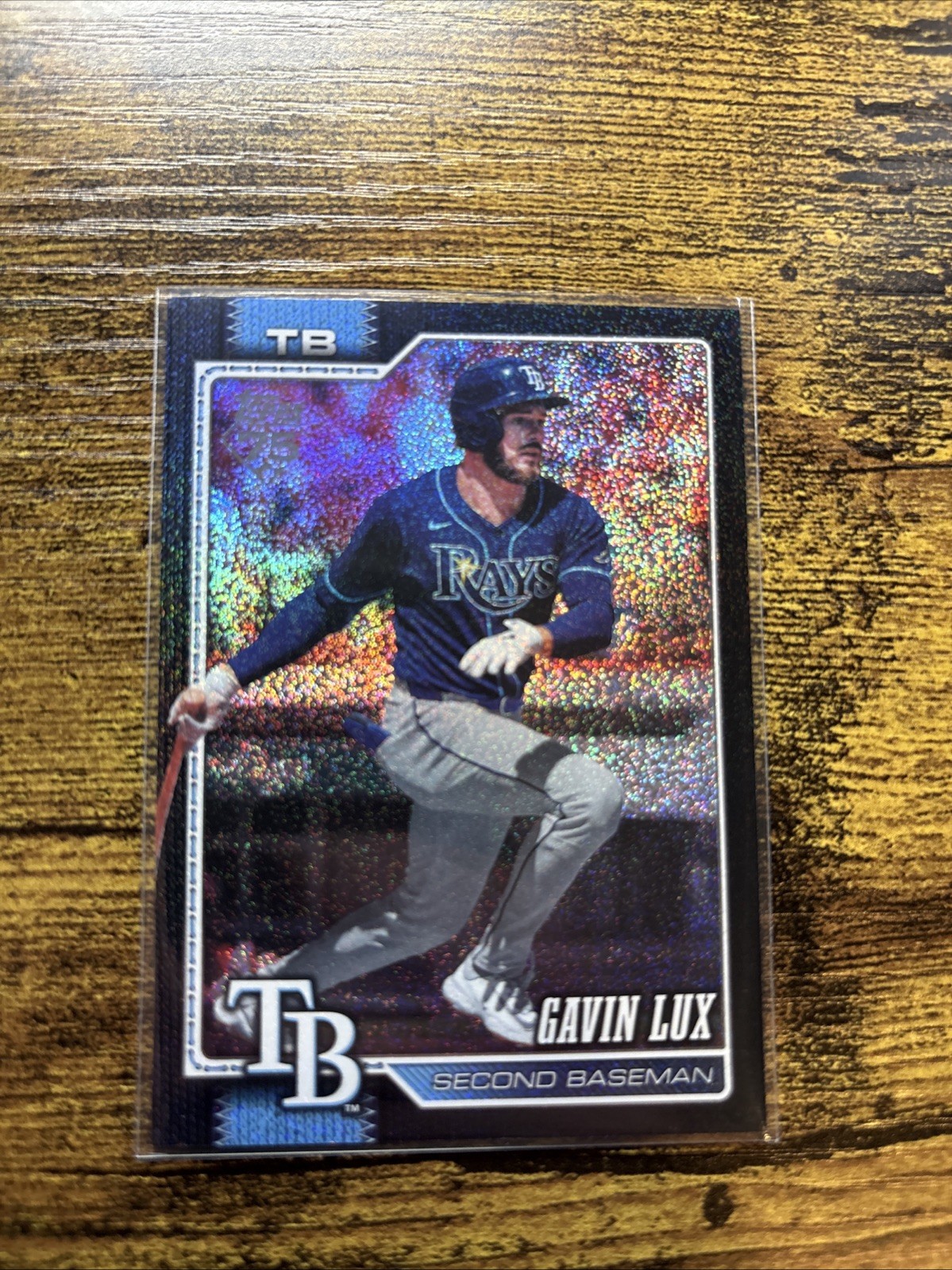 2026 Topps Series 2 Gavin Lux BLACK Sand glitter /10 #357