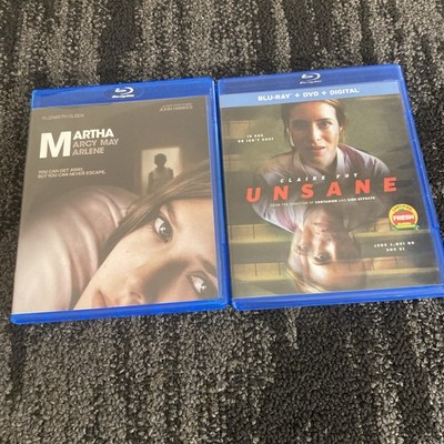 Martha Marcy May Marlene + Unsane (Blu-ray Psychological Thriller Lot)
