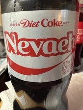 Share a Coke with  Nevaeh  2025 Personalized Gift Coca~Cola Bottle 20oz Diet