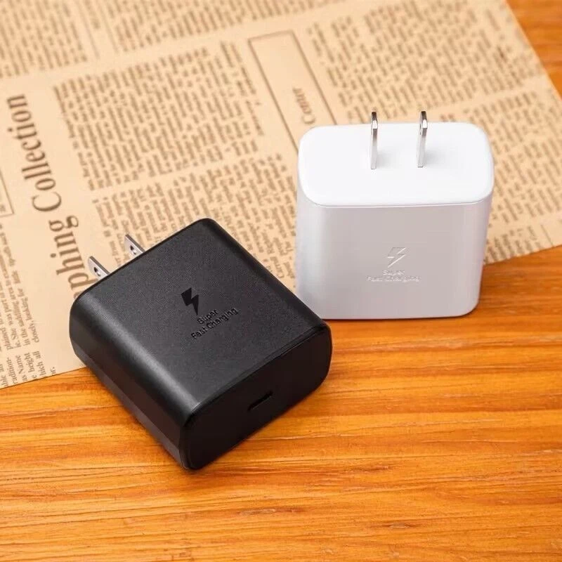 ✅Samsung Galaxy S24 S24+ S24 Ultra 45 Watt Super Fast Wall Charger & USB-C Cable - Imagem 2 de 4