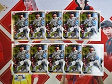 2023 Bowman Draft Baseball 1st Rookie Lot x 10 Cards Jason Woodward