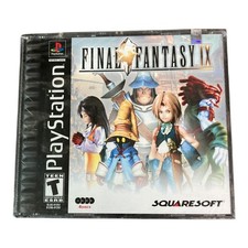 Sony PlayStation 1 PS1 Brand New Sealed Final Fantasy IX FF9 BL w/ Hang Tab Y