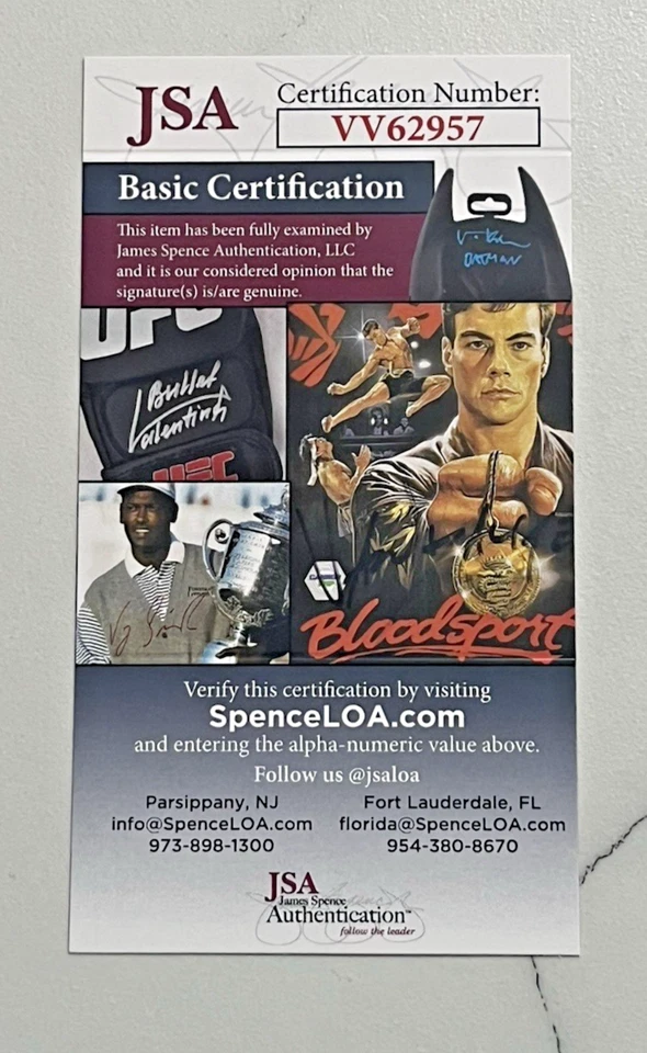 John Elway Signed Hall of Fame Goal Line Art Card Denver Broncos Auto - JSA - Image 3 of 3