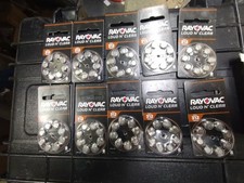 Rayovac 312LC-8A Loud N Clear Hearing Aid Batteries 10 Pks Of 8  Exp 11/25