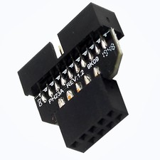 USB 2.0 9Pin To USB 3.0 19Pin Motherboard Header Adapter Male To Female