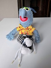 Vintage 90s Muppets Gonzo Plush 11" Trend Toys Italy Jim Henson
