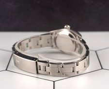 Rolex Oyster Perpetual 25mm Stainless Steel Baby Blue Dial Watch 67180 6