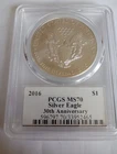 12th Chief Engineer Of The US Mint 2016 PCGS MS70 PCGS MS70 Silver Eagle Anniver