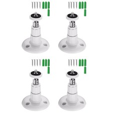 Complete 4-Pack for Arlo Camera Mount for Pro Ultra HD Go 360  Rotation 90  Tilt