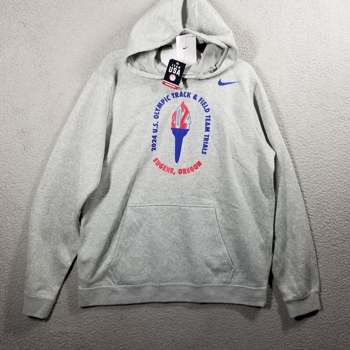 2024 Olympic Nike Usa Track And Field Olympic Track Field Hoodie