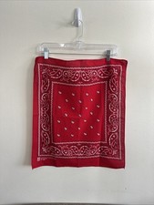 Vintage Paisley Bandana Paris Accessories All Cotton RN13960 Made In USA