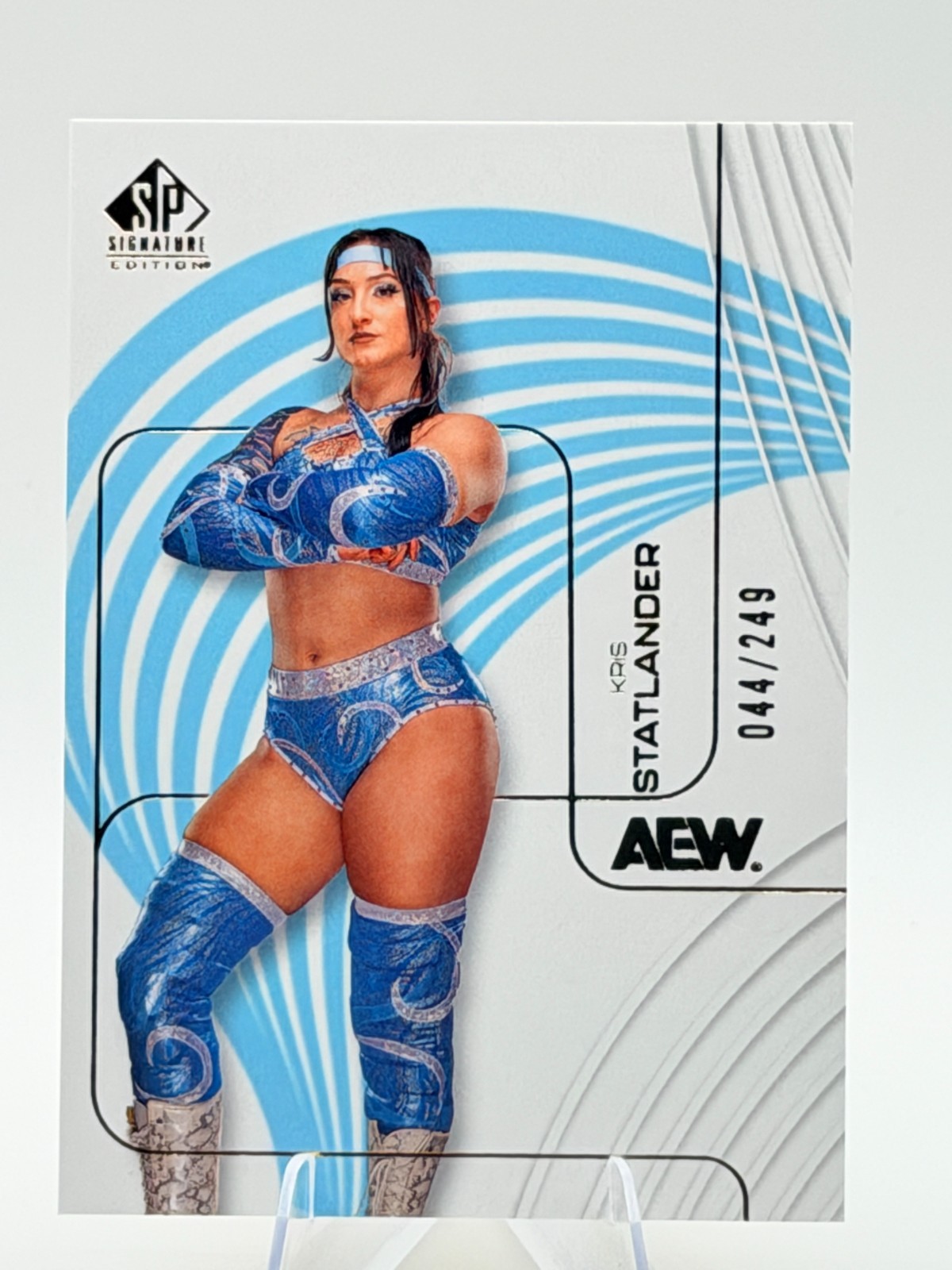 Kris Statlander 2025 Upper Deck AEW SP Signature Edition SP #d /249 READ
