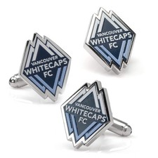 MLS Vancouver Whitecaps Cufflinks and Lapel Pin