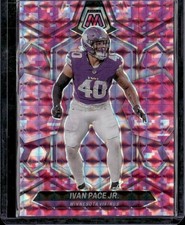 2024 Panini Mosaic #146 Ivan Pace Jr. Mosaic Camo Pink