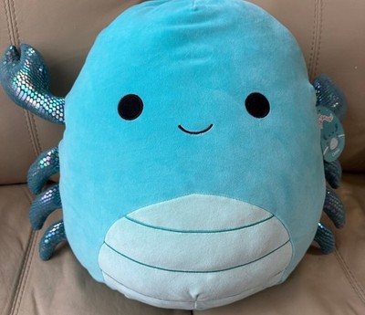 Squishmallows JUMBO CARPIO Teal Scorpion 16'' Plush Toy   2025 RARE!! NEW!!