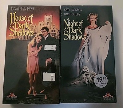 House Of Dark Shadows & Night Of Dark Shadows VHS Double Feature Rare