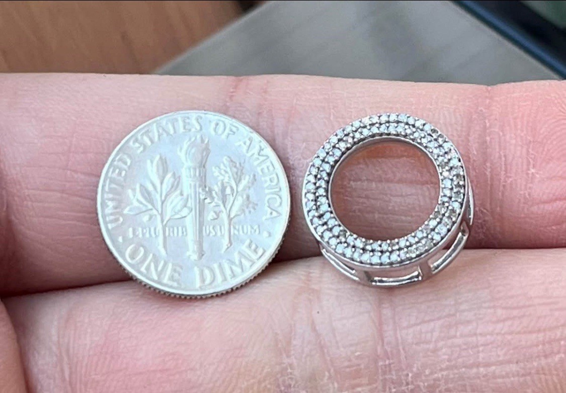 925 💎 Diamond Loop Infinity Diamond Fine Elegant… - image 7