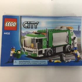 LEGO CITY Garbage Truck (4432) Not COMPLETE W/ 1 Mini-fig