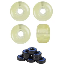 Skateboard Wheels With Abec 7 Bearings And Spacers