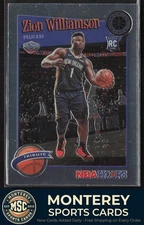 Zion Williamson 2019-20 Hoops Premium Stock RC #296 New Orleans Pelicans