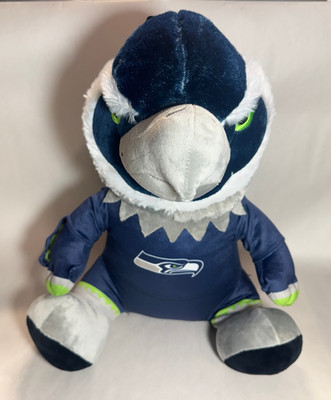 Blitz Seattle Seahawks Large Plush Mascot 17 inches-FOCO Super Bowl champions