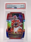 PATRICK MAHOMES II 2021 SELECT CONCOURSE DIE CUT RED BLUE PRIZM PSA 10 Q1778