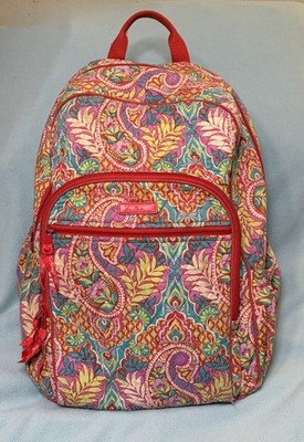 Vera Bradley Paisley In Paradise Large Campus Backpack - *READ*
