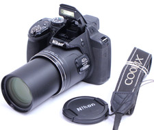 Nikon Coolpix P530 P 530 Digital Camera Full HD Nikkor ED zoom Lens Works Fine