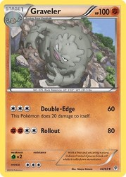 Graveler 44/83 Generations Reverse Holo Uncommon