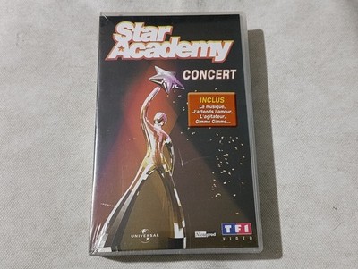 Star Academy - Concert - K7 Videokassette VHS - NEU