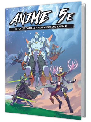 Anime 5E RPG Beyonder Worlds Realms Beyond Fantasy (english)