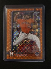 🔥Ronel Blanco 2025 Topps Chrome #292 Orange Geometric *COLOR MATCH* 23/25
