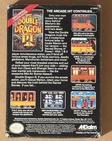 Nintendo NES Double Dragon III The Sacred Stones Completo En Caja Original