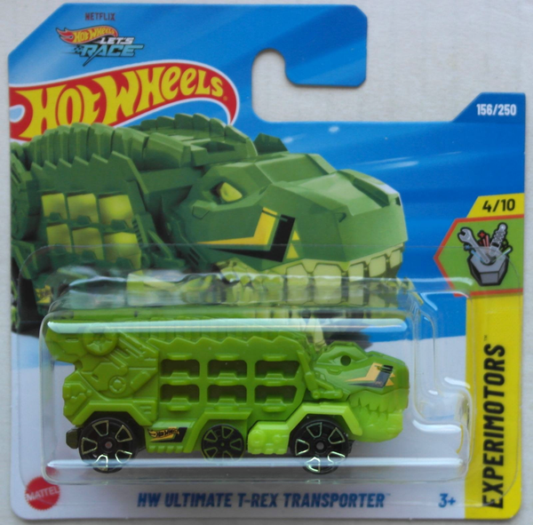 Hot Wheels HW Ultimate T-Rex Transporter GrüN Experimotors Neu/Ovp Spielzeugauto-image
