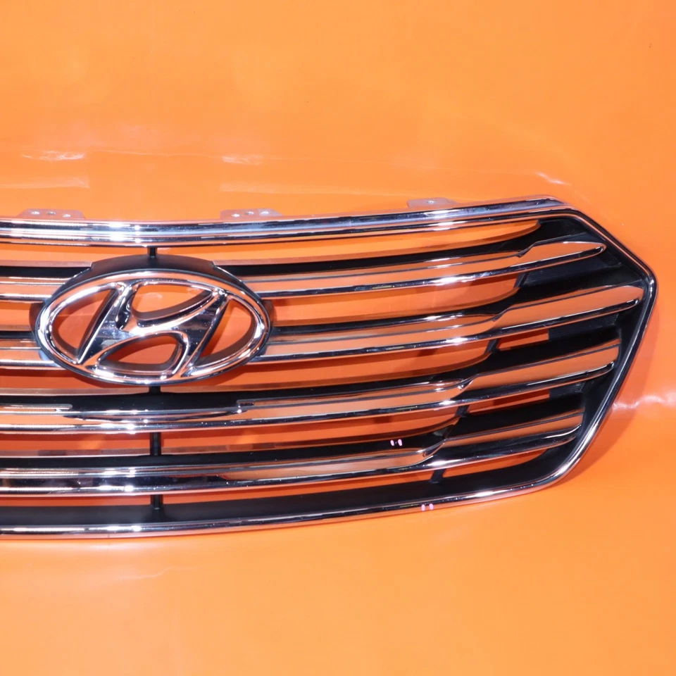 ОРИГИНАЛЬНАЯ РЕШЕТКА РАДИАТОРА HYUNDAI SANTA FE XL 2013 2014 2015 2016 86351-B8000 - Изображение 2 из 4