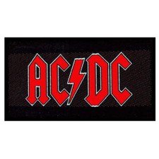 AC/DC Patch · Logo Red · Band Aufnäher · Offizieller Merch